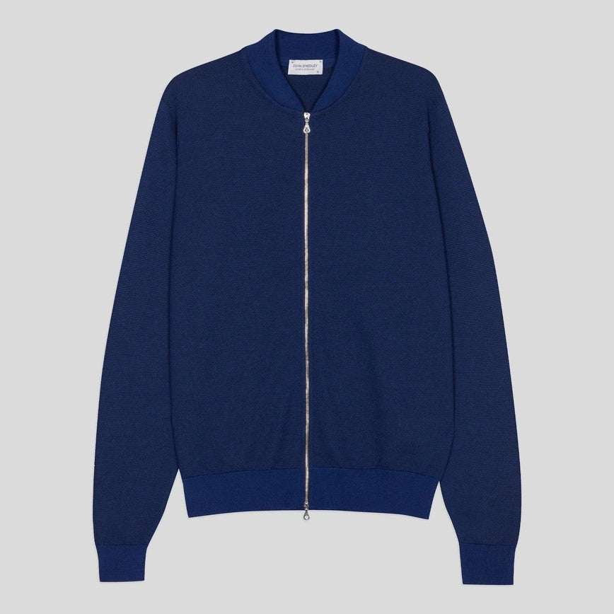 John Smedely Extra Fine Merino Wool Bomber